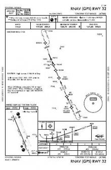 RNAV (GPS) RWY 32 chart preview