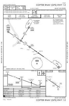 COPTER RNAV (GPS) RWY 12 chart preview