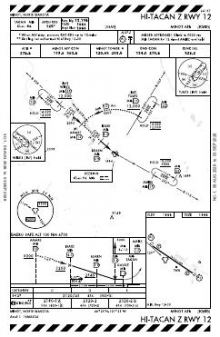 HI-TACAN Z RWY 12 chart preview