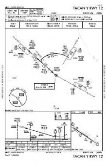 TACAN Y RWY 12 chart preview