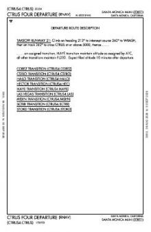 CTRUS FOUR (RNAV), CONT.1 chart preview