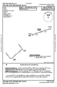MYCAR FIVE (RNAV) chart preview