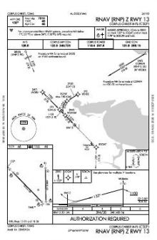 RNAV (RNP) Z RWY 13 chart preview