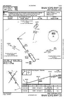RNAV (GPS) RWY 33 chart preview