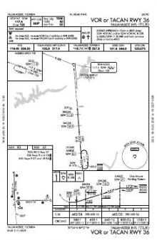 VOR OR TACAN RWY 36 chart preview