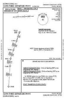 CLVIN THREE (RNAV) chart preview