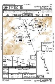 RNAV (GPS) RWY 17 chart preview