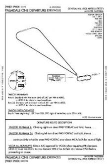 PALMDALE ONE (OBSTACLE) chart preview