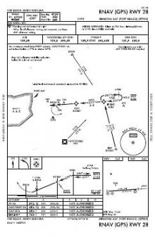 RNAV (GPS) RWY 28 chart preview