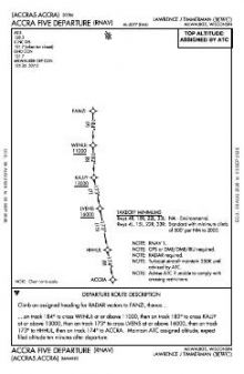 ACCRA FIVE (RNAV) chart preview