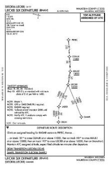 UECKR SIX (RNAV) chart preview