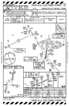 HI-ILS X OR LOC/DME X RWY 19L chart preview