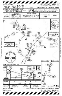 HI-TACAN Z RWY 01L chart preview