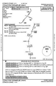 CONLE FIVE (RNAV) chart preview