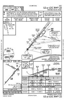 ILS OR LOC RWY 23 chart preview