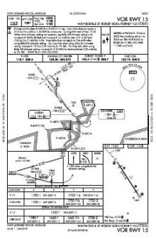 VOR RWY 15 chart preview