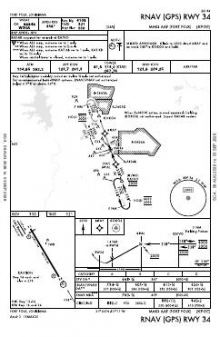 RNAV (GPS) RWY 34 chart preview