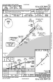 ILS OR LOC RWY 23 chart preview