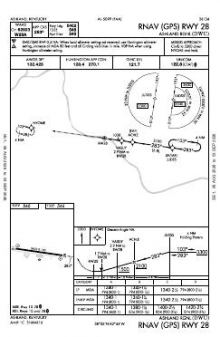 RNAV (GPS) RWY 28 chart preview