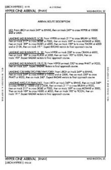 HYPER ONE (RNAV), CONT.2 chart preview