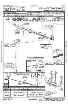 ILS OR LOC/DME RWY 12 chart preview