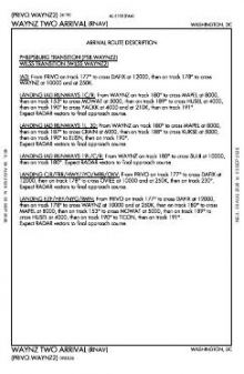 WAYNZ TWO (RNAV), CONT.1 chart preview