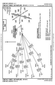 OBENE THREE (RNAV) chart preview