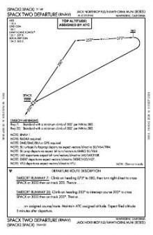 SPACX TWO (RNAV) chart preview