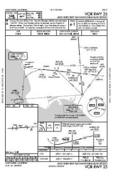 VOR RWY 25 chart preview