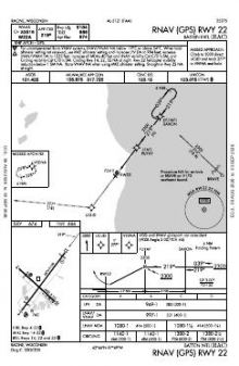 RNAV (GPS) RWY 22 chart preview