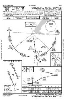 VOR/DME OR TACAN RWY 34L chart preview