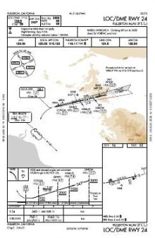 LOC/DME RWY 24 chart preview