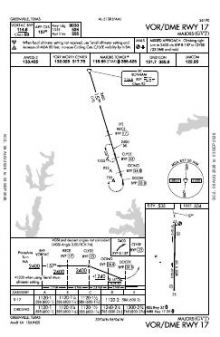 VOR/DME RWY 17 chart preview
