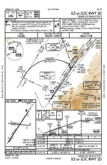 ILS OR LOC RWY 20 chart preview