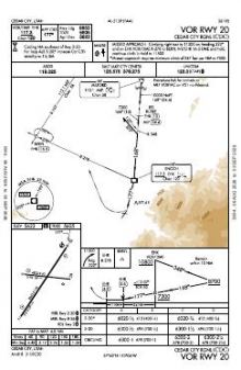 VOR RWY 20 chart preview