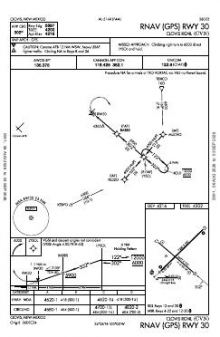 RNAV (GPS) RWY 30 chart preview