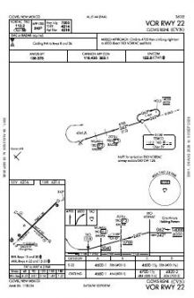 VOR RWY 22 chart preview