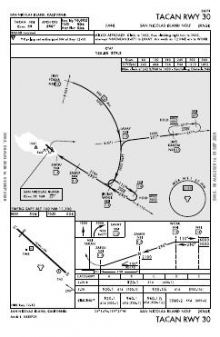 TACAN RWY 30 chart preview