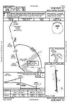 VOR RWY 17 chart preview