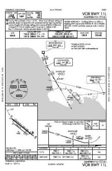 VOR RWY 11L chart preview