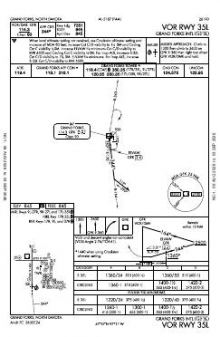 VOR RWY 35L chart preview