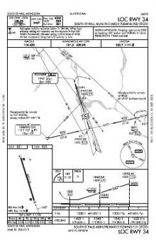 LOC RWY 34 chart preview