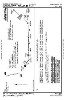 HOODO SEVEN (RNAV) chart preview