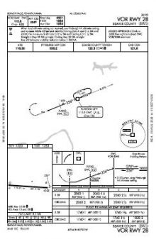 VOR RWY 28 chart preview