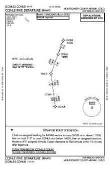 CONLE FIVE (RNAV) chart preview