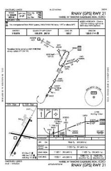 RNAV (GPS) RWY 21 chart preview