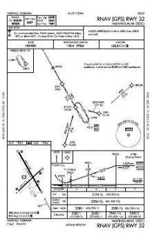 RNAV (GPS) RWY 32 chart preview