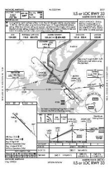 ILS OR LOC RWY 33 chart preview