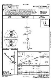 RNAV (GPS) RWY 36 chart preview