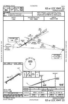 ILS OR LOC RWY 25 chart preview